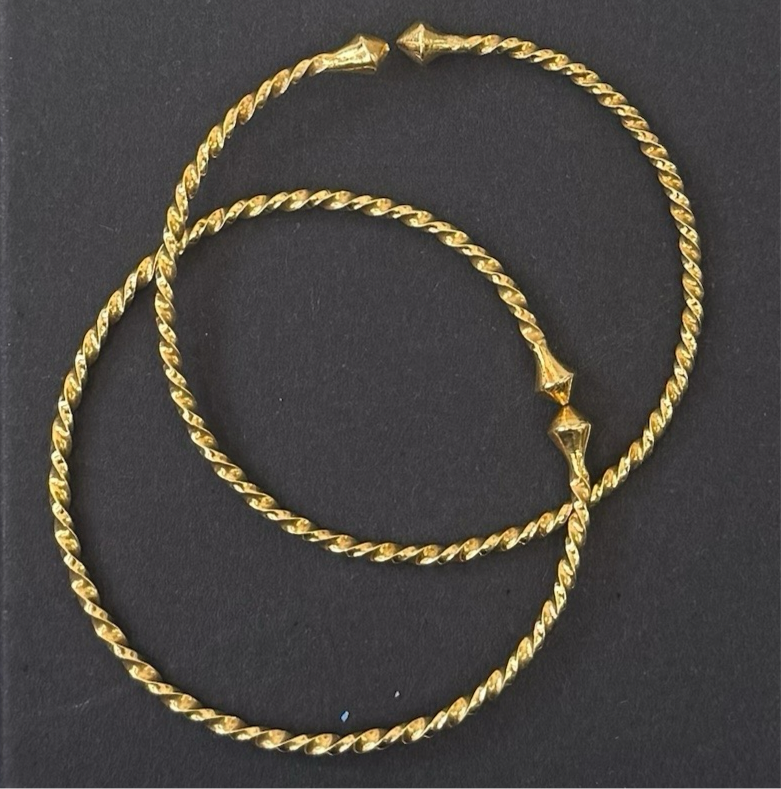 Infant to 1 year old Jingles Bangles Pair