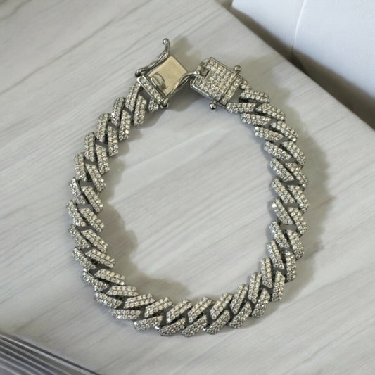 Sterling SIlver ~ Unisex Cuban Bracelet