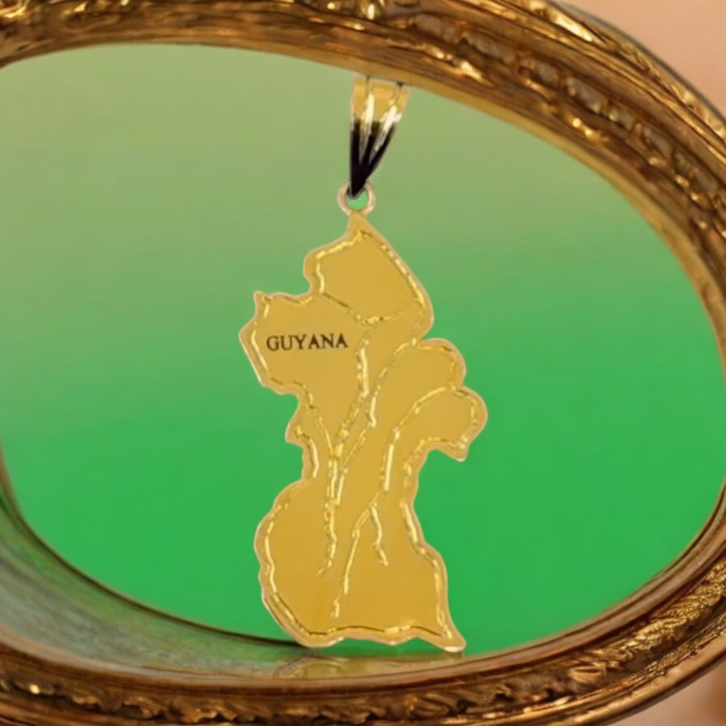 Guyana Flag Pendant