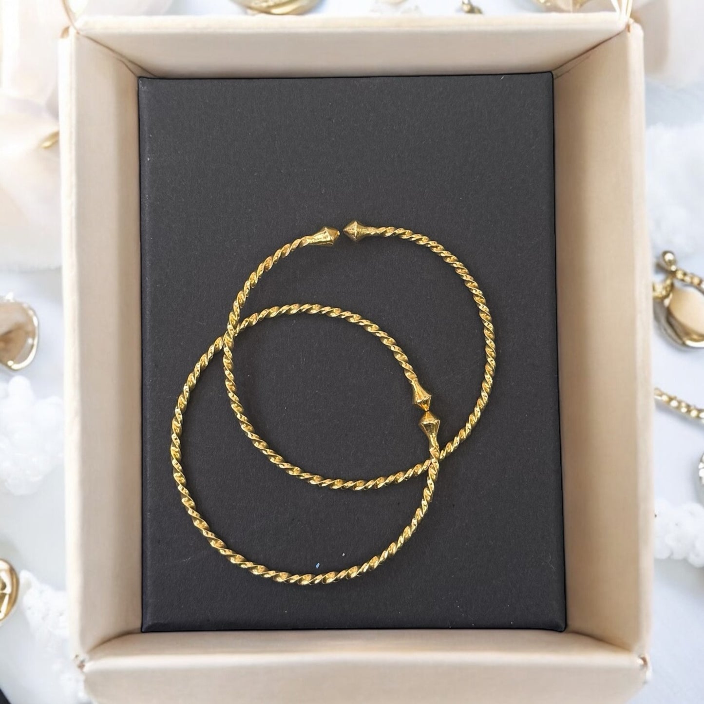 Infant to 1 year old Jingles Bangles Pair