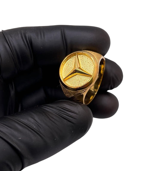 Benz Design with Hand Filled Designs