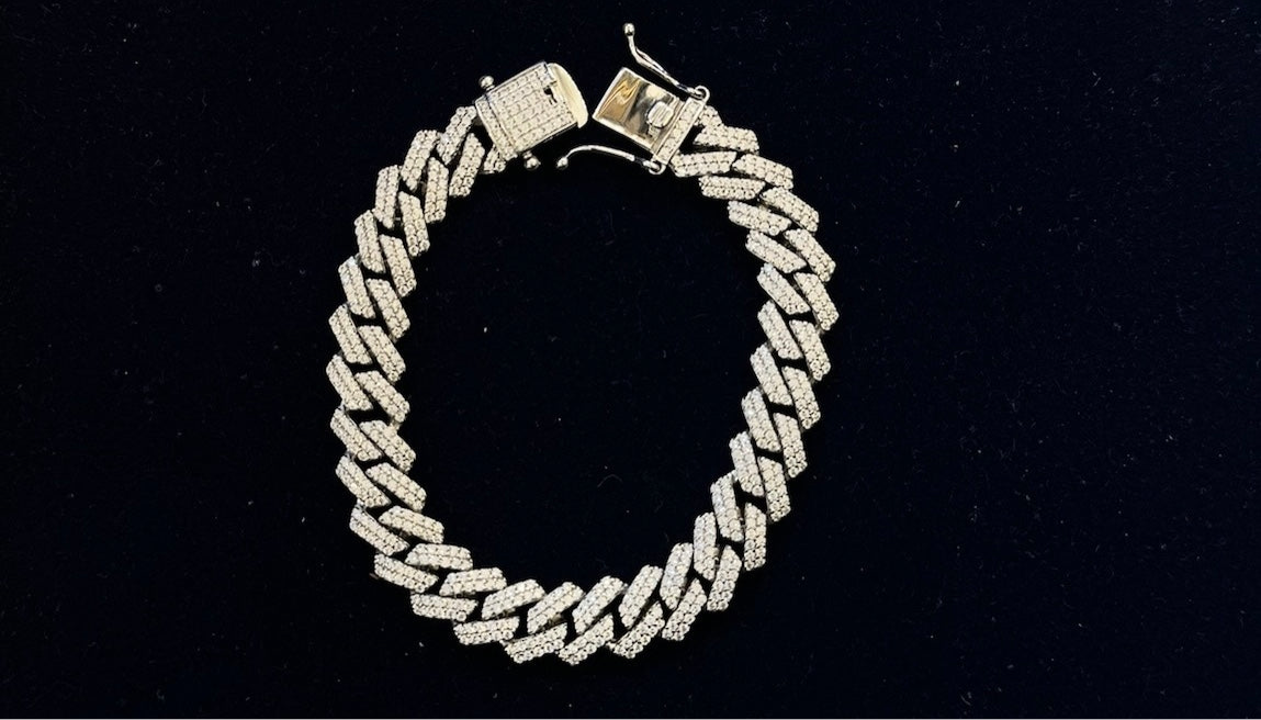 Sterling SIlver ~ Unisex Cuban Bracelet