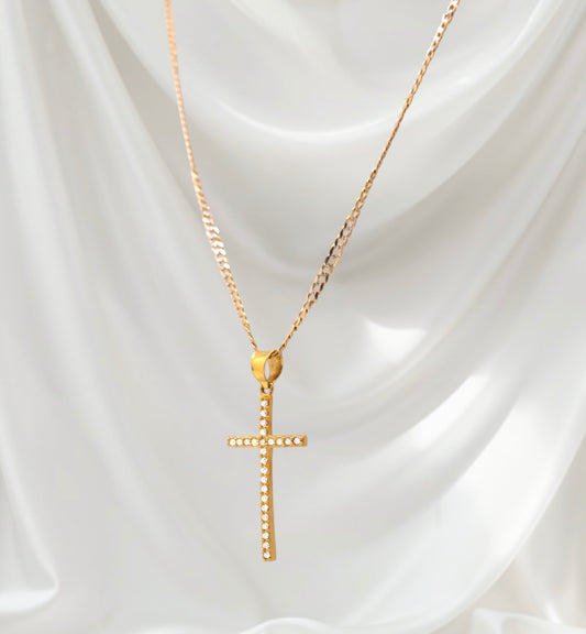 Cross Pendant & Necklace