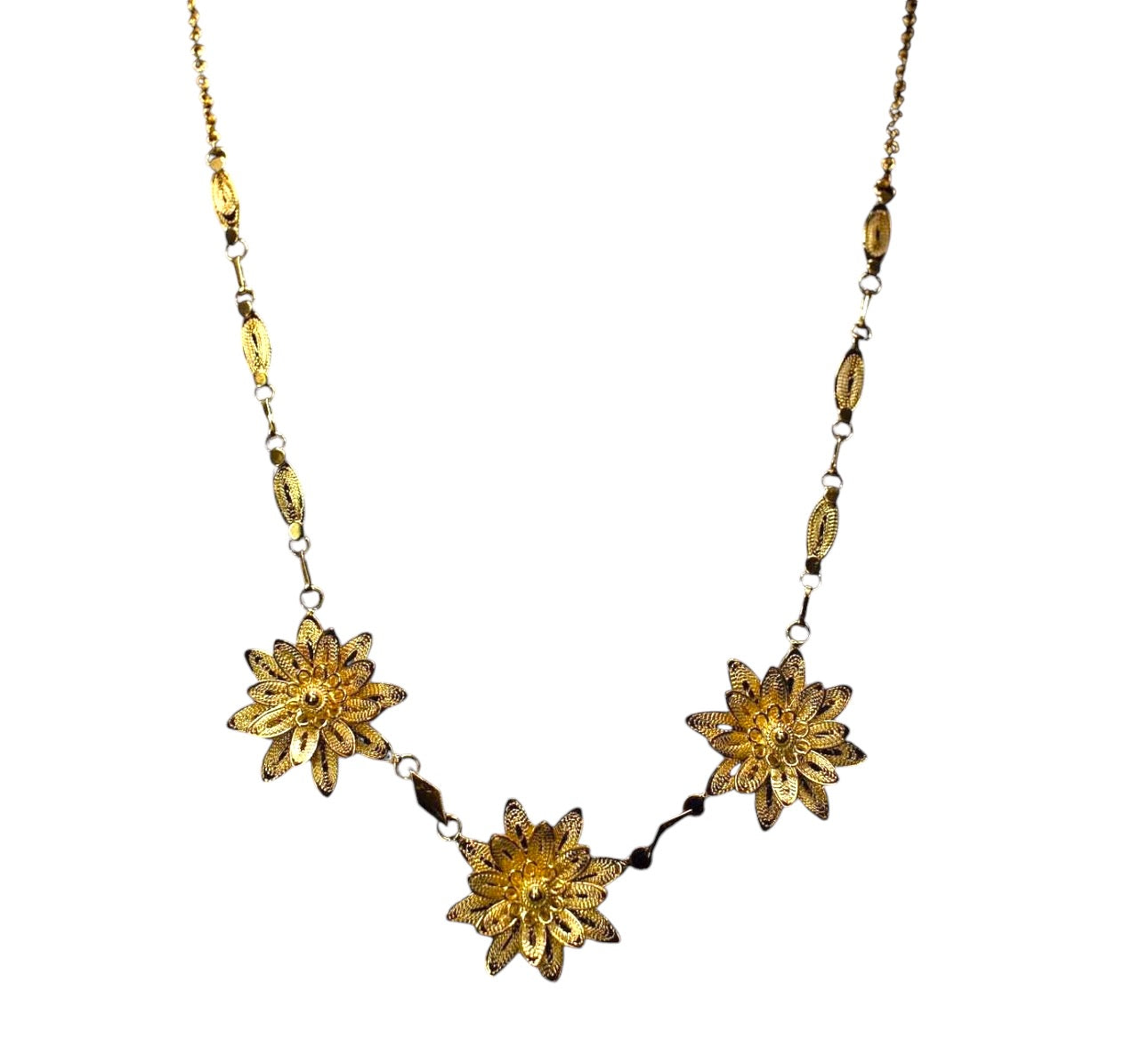 Flower necklaces