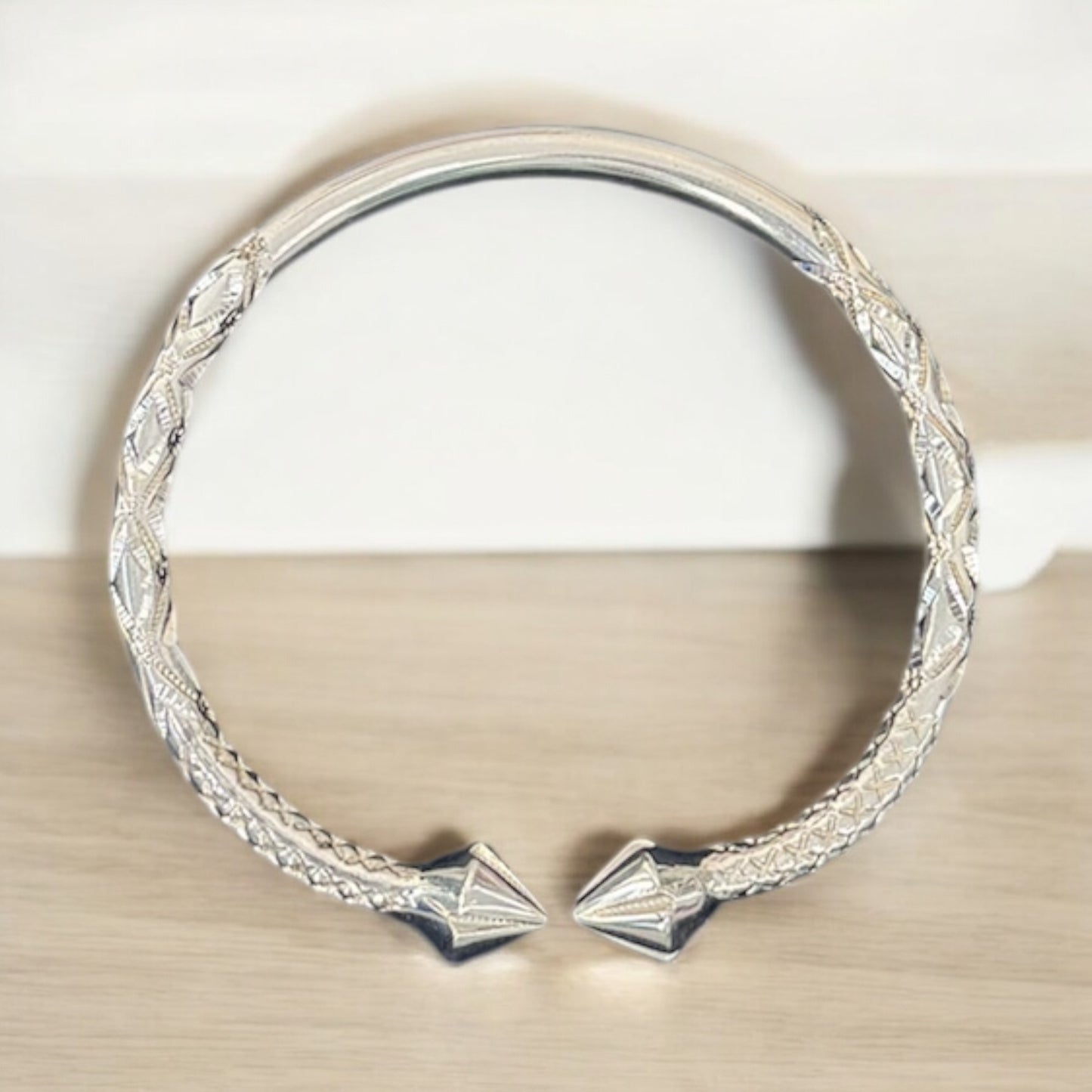 Sterling Silver Cricket Bangle