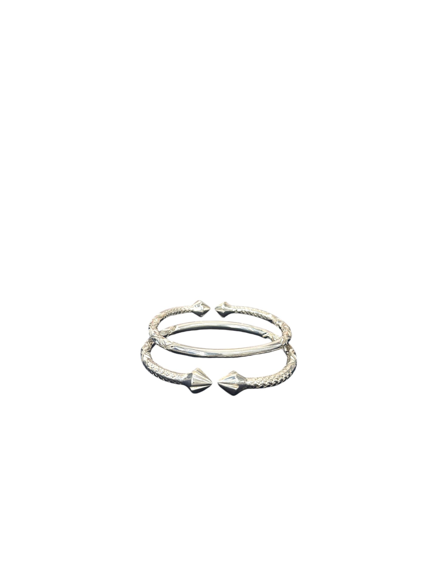 Sterling Silver Cricket Band Pairs