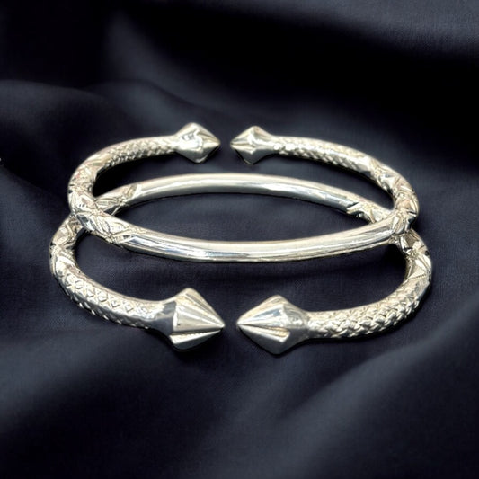 Sterling Silver Cricket Band Pairs